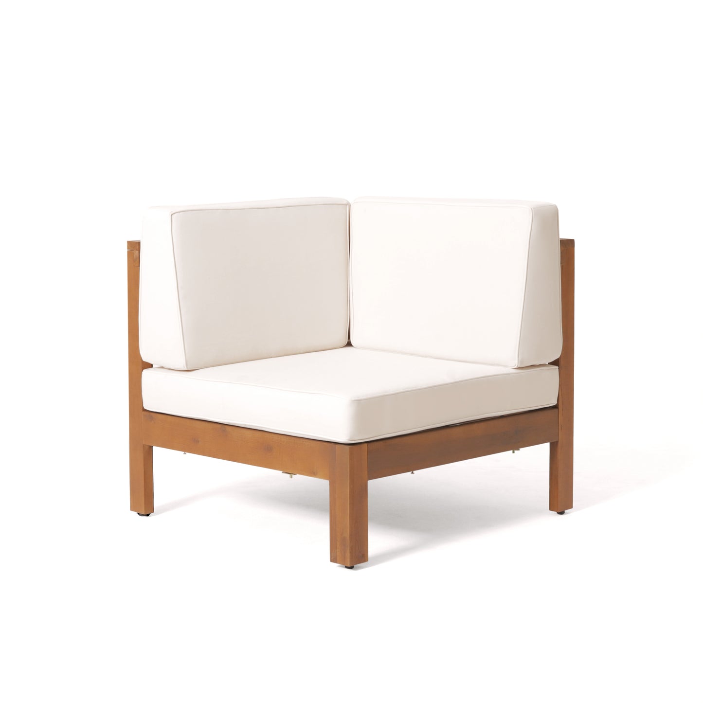 Oana Outdoor Wooden Sectional Set