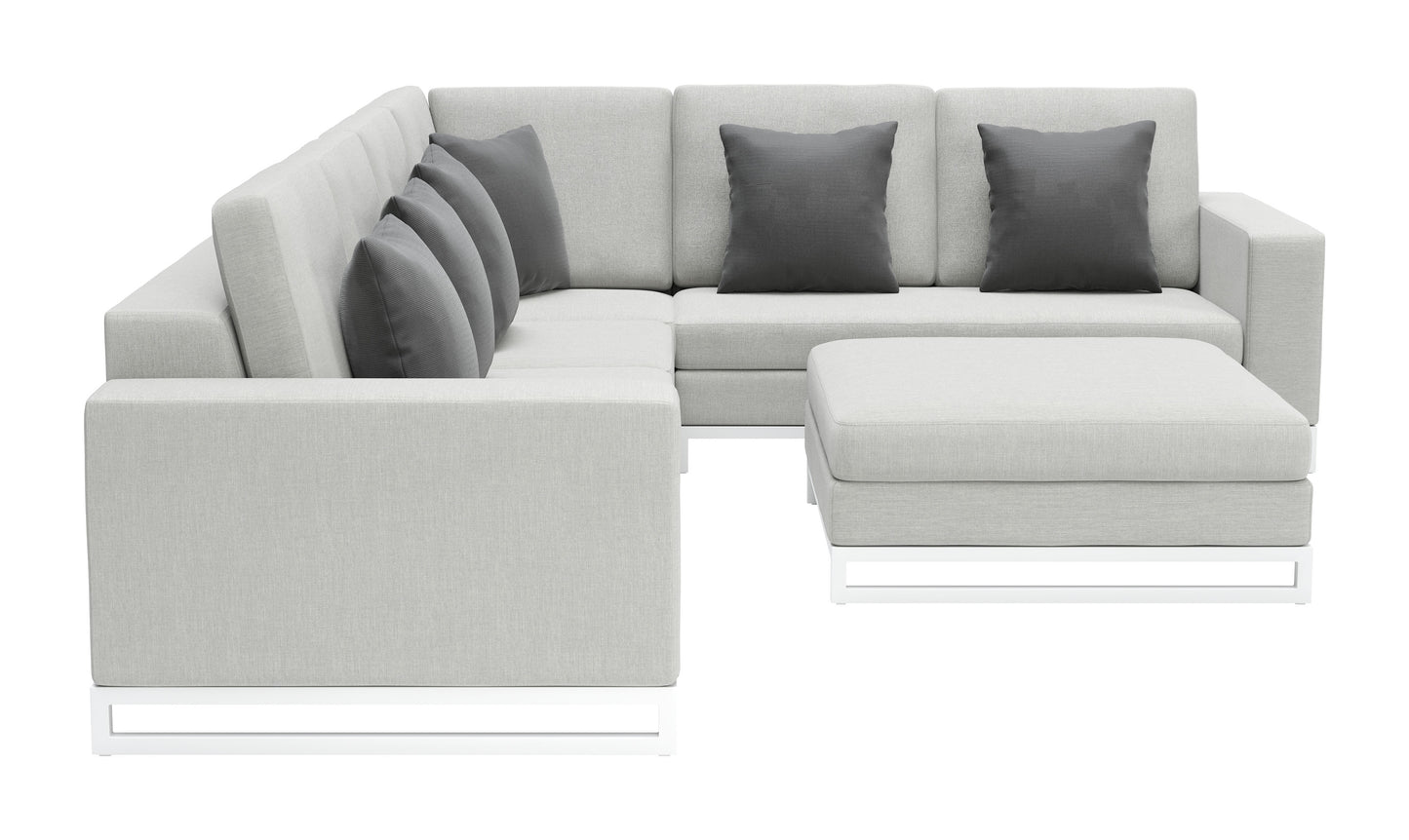 Corona del Mar Modular Sectional Set Gray