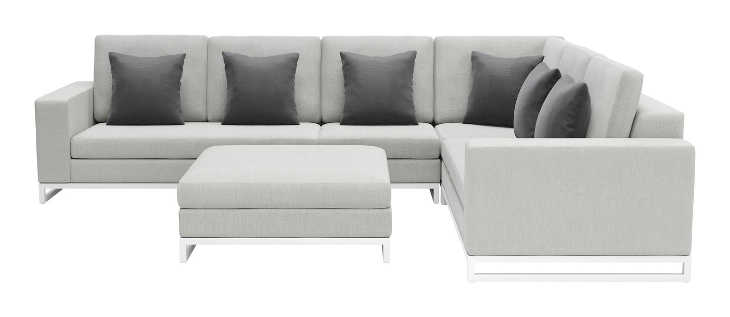 Corona del Mar Modular Sectional Set Gray