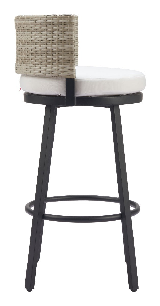 Midnight Wave Barstool White