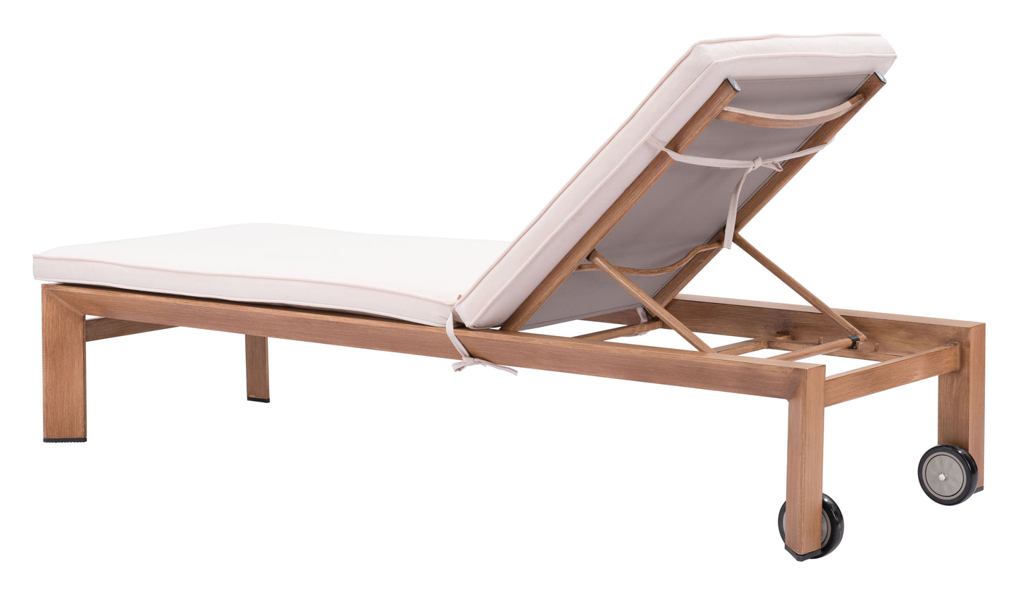 Cozumel Lounge Chair Beige & Natural