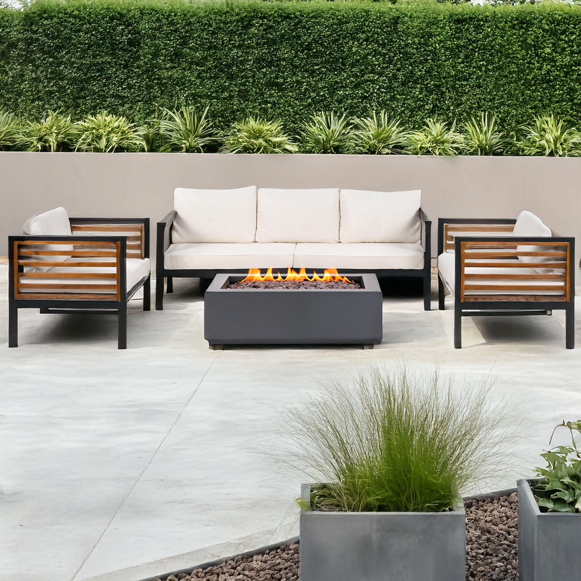 Modern Retreat Outdoor Set