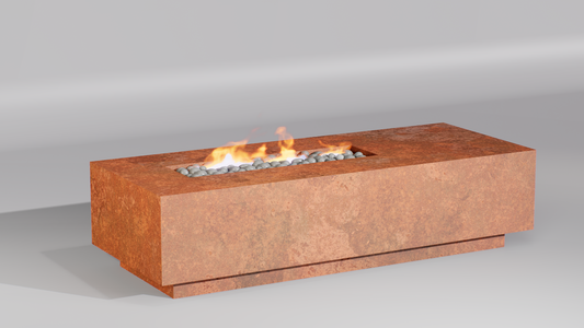 Pyre-T 60"x24" Rusted Steel